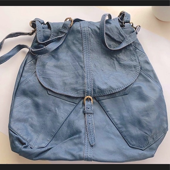 RARE Ashley Watson Convertible Crossbody Handbag with Recycled Leather - Picture 1 of 6